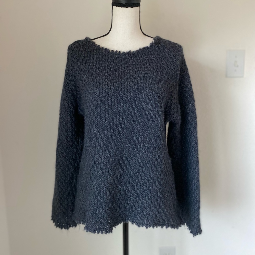 KOCH Slate Gray Sweater / Size Small